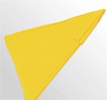 peças reposição lona ombrelone de madeira 2,00 m / 2,4 0m / 3,0 m redonda cor amarelo incisor namarra